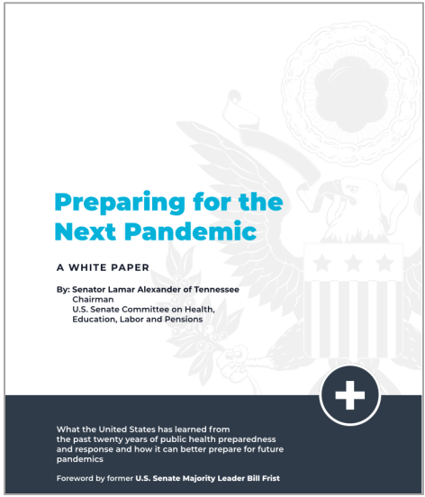 Senate White Paper: Preparing for the Next Pandemic